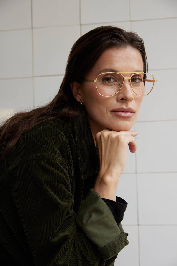 Okulary korekcyjne REMY C1 Gold Mat