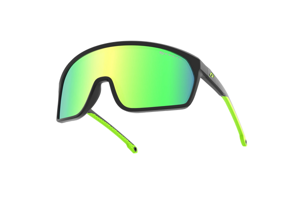 Okulary przeciwsłoneczne dla dzieci Little Demetz Full Black Green