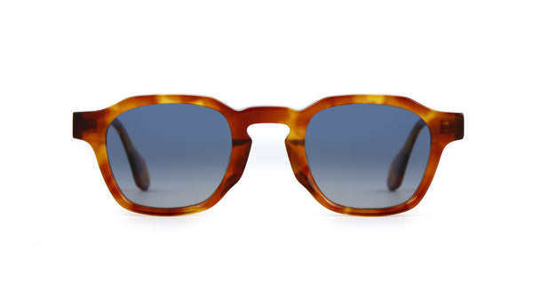 Okulary przeciwsłoneczne FUNCHAL Brown & Blue