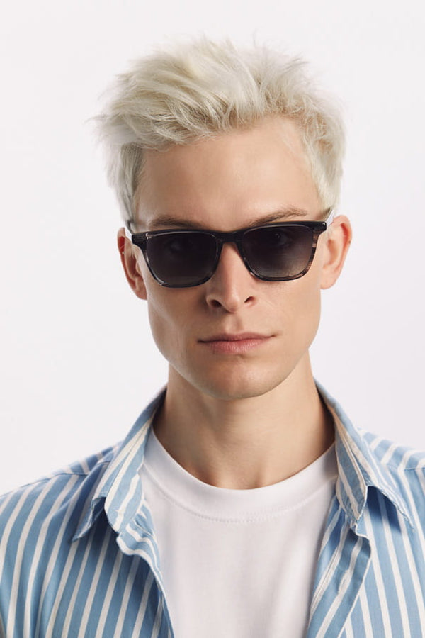 Okulary przeciwsłoneczne CHASE Grey Stripes