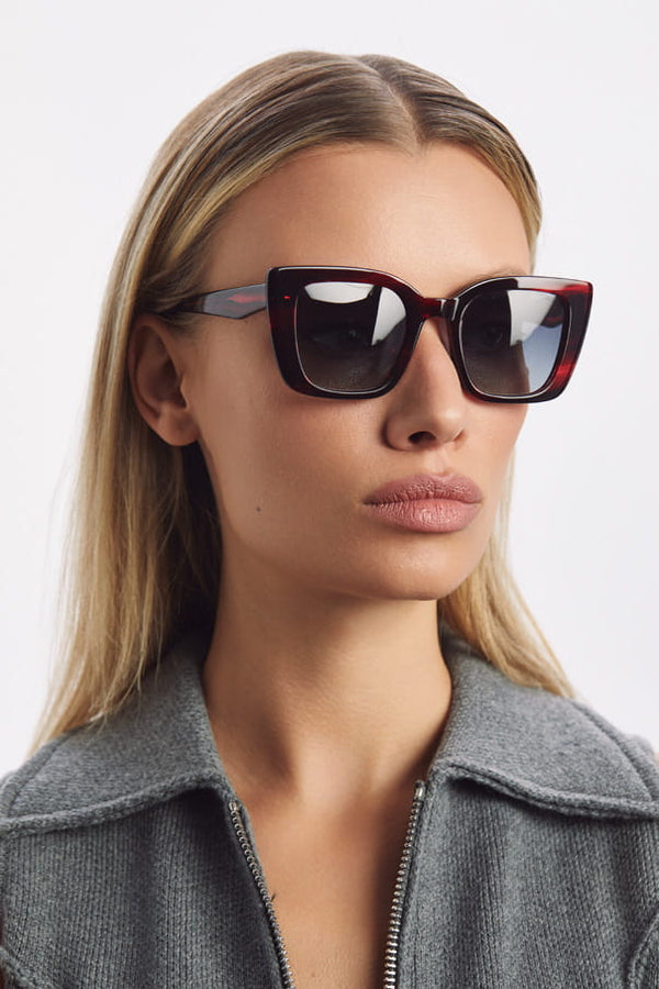 Okulary przeciwsłoneczne ANMORE Red Stripes