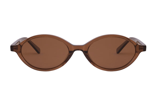 Okulary przeciwsłoneczne LORETA CRYSTAL BROWN