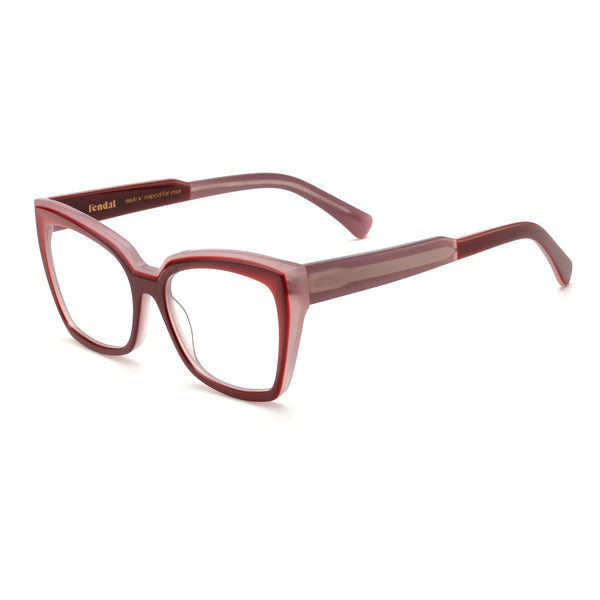 Okulary korekcyjne RENE C1 Red with Pink