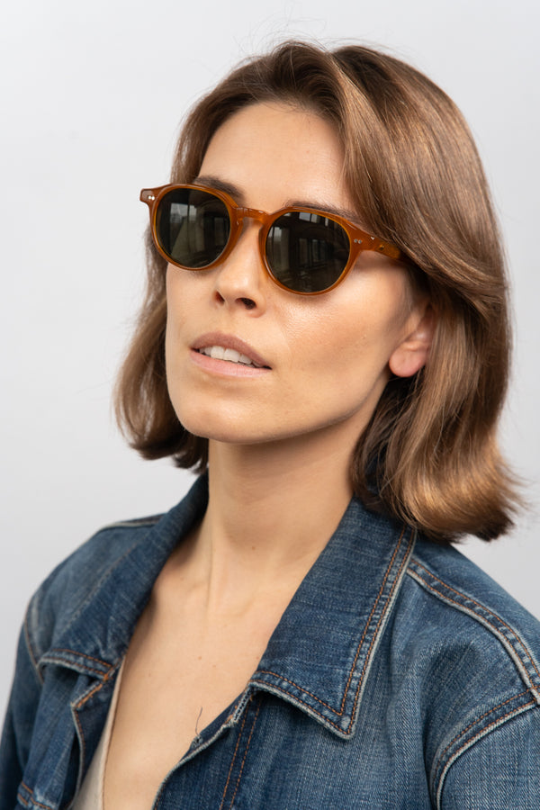 Okulary przeciwsłoneczne PEDRO Honey Brown