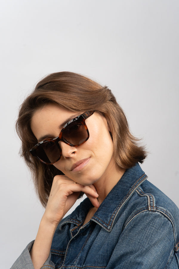 Okulary przeciwsłoneczne AMORA Demi Brown