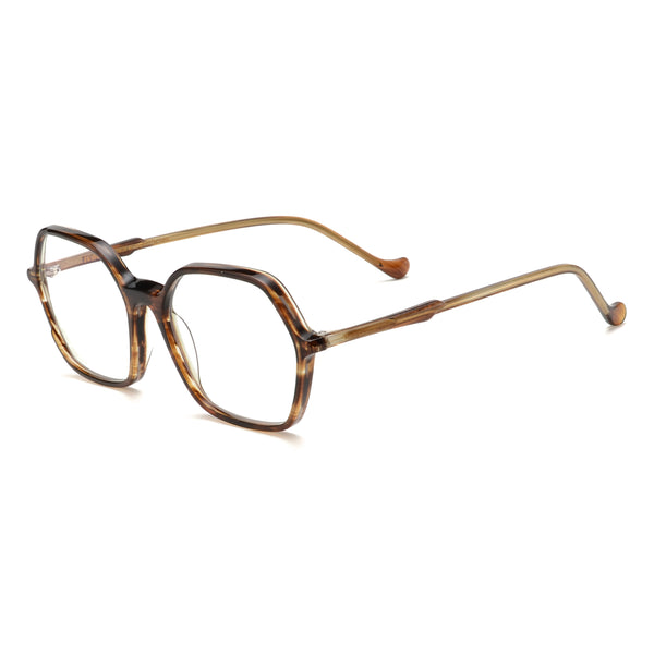 Okulary korekcyjne CASEY C2 Brown Stripes