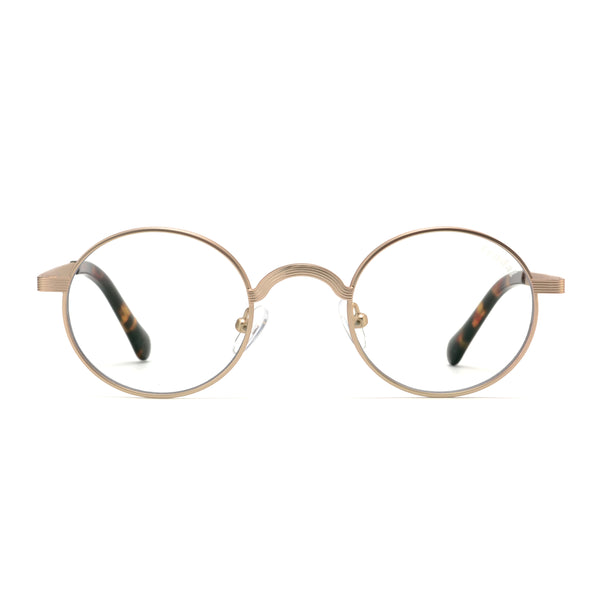 Okulary korekcyjne LOU C1 Gold Matt