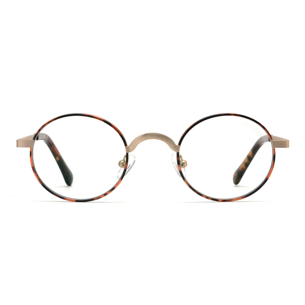 Okulary korekcyjne LOU C2 Gold with Demi