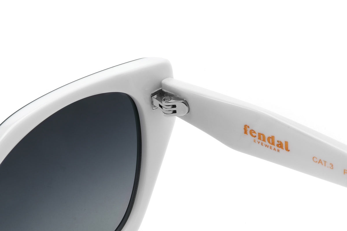 Okulary przeciwsłoneczne VICTORIA White – Fendal Eyewear | Premium ...